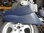 Porsche 993 Seitenverkleidung blau Kunstleder hintere links